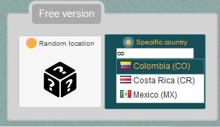 If the service that you want is specific to some other country the last option is the way to go, and you must provide the country name, as you type a list of available countries will appear, just select the desired one, if is not on the list just try again later, this list changes each 5 minutes according to availability.