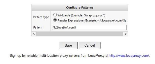 Edit regular expression.