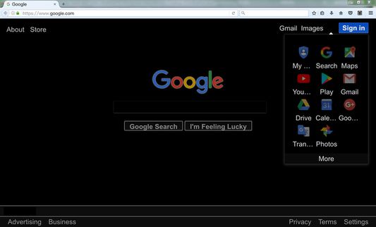google screen shot