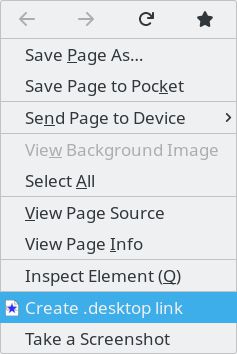 Context menu