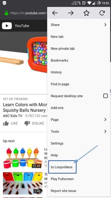 Click on