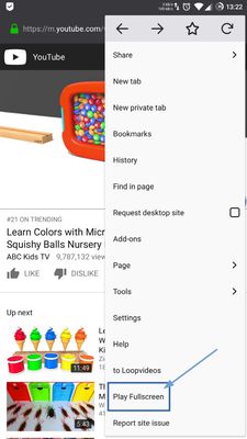 Click on
