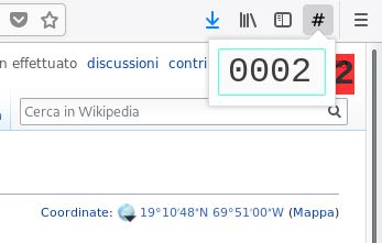 Come back to the page by searching the ID in the popup box.