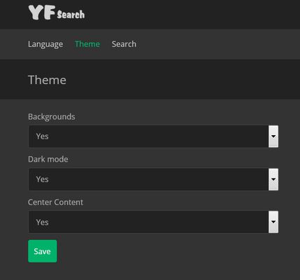 Theme Preferences