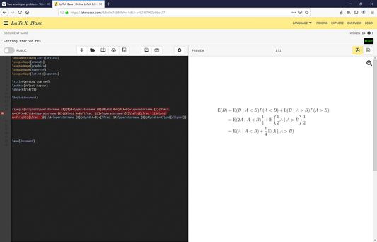 The Latex code that it extracts 
(Used LatexBase to show rendered latex)