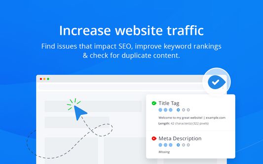 Increase website traffic