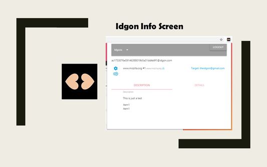 Idgon Info Screen