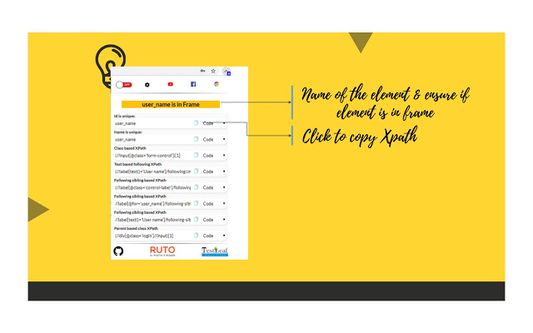 easily identify if element is in Iframe or frame