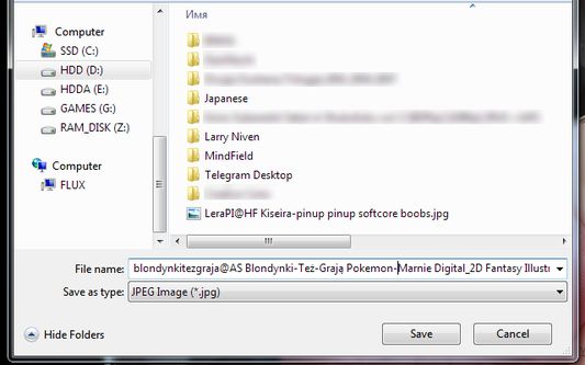 Sir populates the Save File dialog with tags