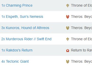 After cards being merged