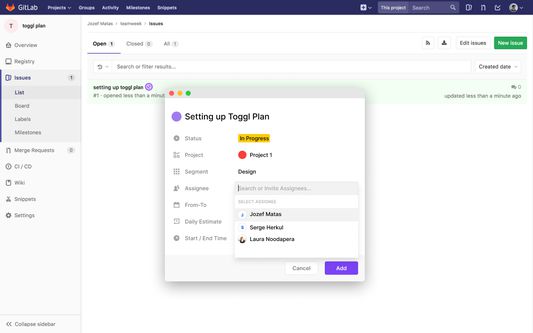 Gitlab demo