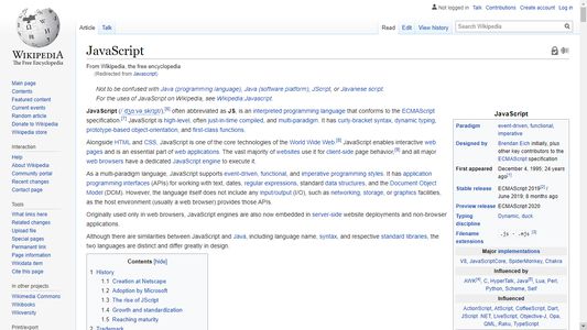 Open any webpage of your choice