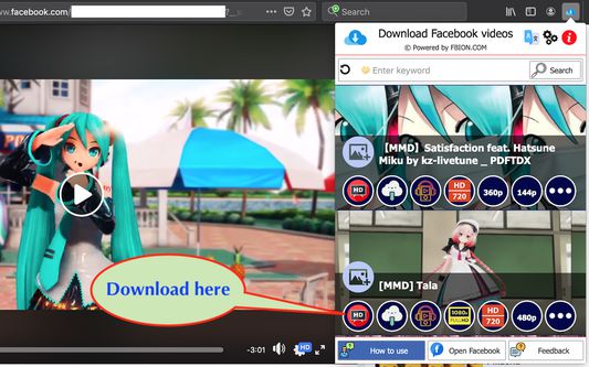 Download Facebook Videos