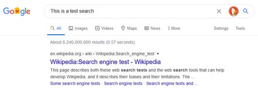 Google example