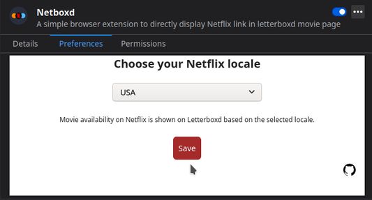 Select your Netflix region.