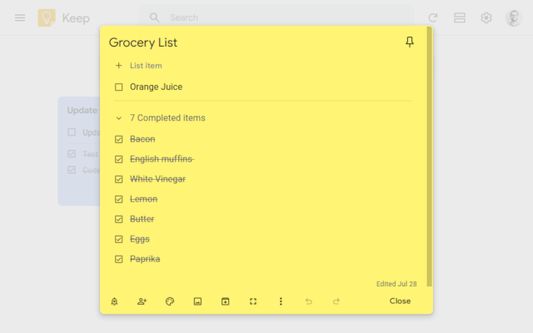 Allows toggling full screen on and off