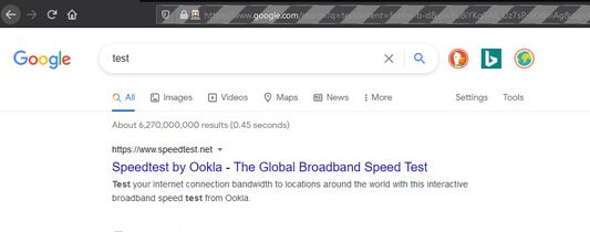 Links to other search engines are embedded in the page.