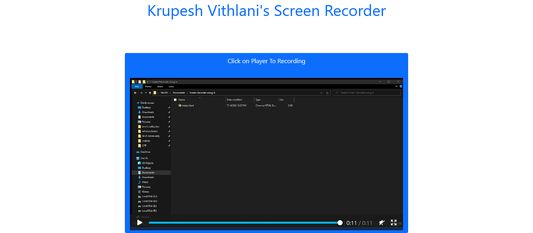 Record screen Easily