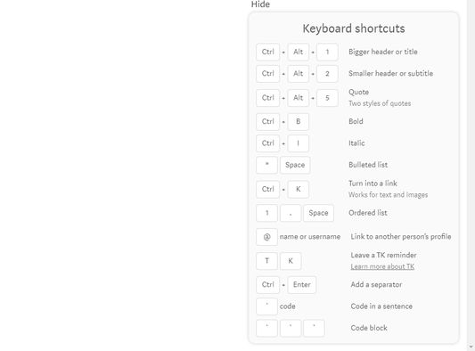 Standard Keyboard