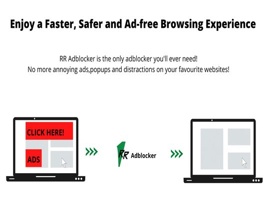 Tired of Ads?
Use RR Adblocker to get faster and smoother browsing experience