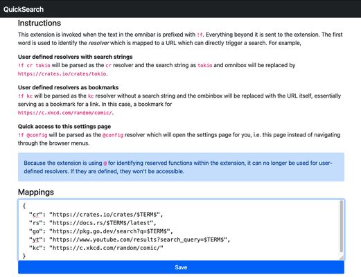 Setting view for adding aliases for your URL templates