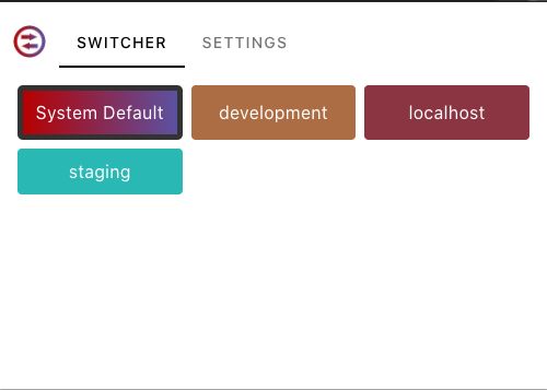 proxy switch page