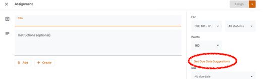 Schedule Button