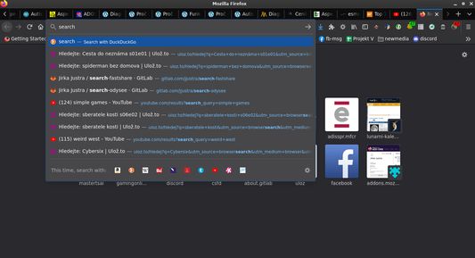 Addon in action - firefox window.