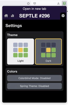 Dark mode!
