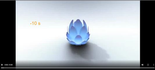 Seeking back 10 seconds on double click/taps.