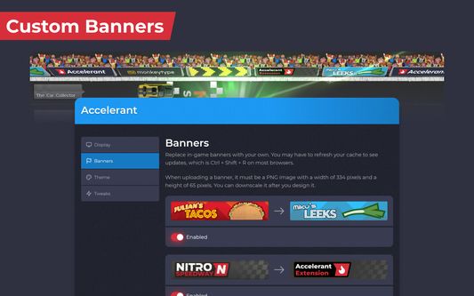 Custom Banners