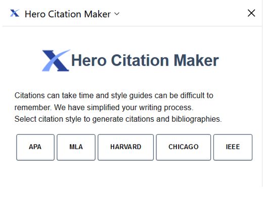 Citation Styles