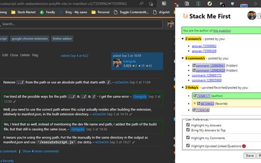 Highlighting comments posted by you in the current question