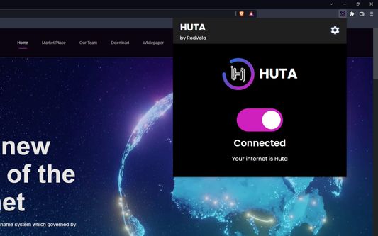 UI of the extension