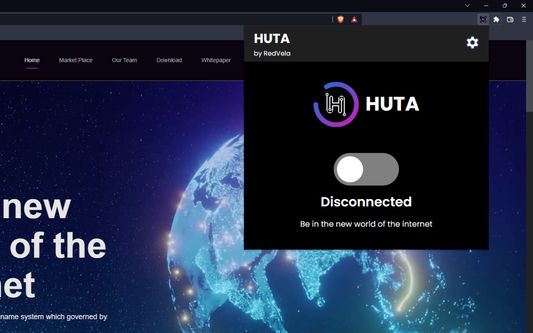 UI of the extension