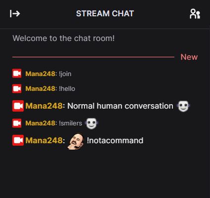 Smallified commands