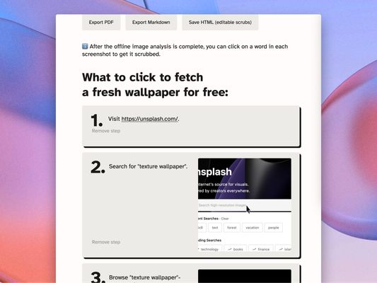 Light theme close-up