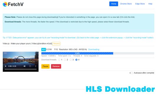 hls downloader