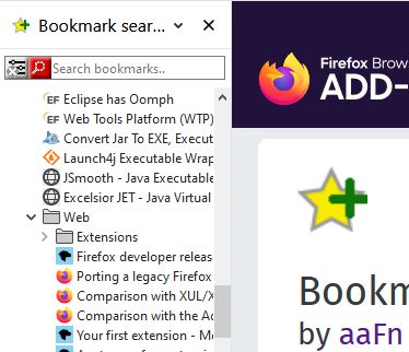 Bookmark sidebar look.
Now, where did I put my