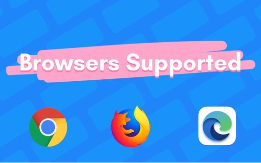 CodeFaster supported browsers